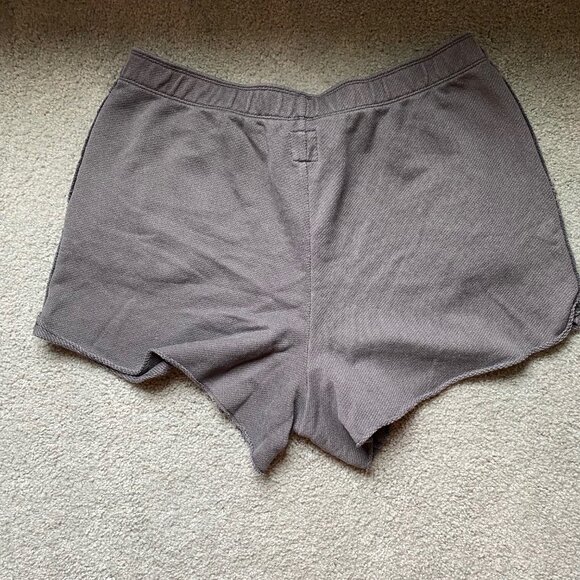 Aerie High Waist Grey Shorts Size XL - Picture 7 of 12